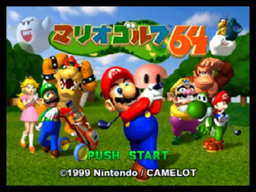 Mario Golf 64 (Japan) (Rev 1) screen shot title